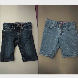 Two size 4 girls shorts